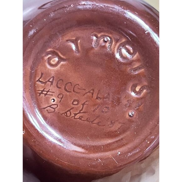 Vintage Vase Ceramic arnel's Signed 7.5” Maltese Dog - Picture 5 of 5